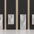Modern urinal urinal combination 3d model