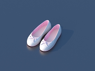 Shoes Clothing Shoes Hat 3d model