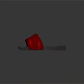 Red Textured Slippers with Gray Comfortable Soles for Daily Casual Wear