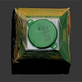 Whirlpool 100 Percent Pure Orange Juice Carton with Green and Orange Packaging