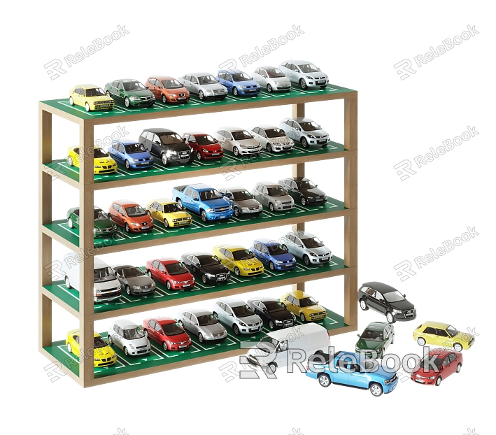 Modern toy car children's car toy combination model