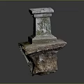 Columns Stone Columns Stone Columns Old Columns Roman Columns Roman Columns Classical Columns Greek Columns 3d model