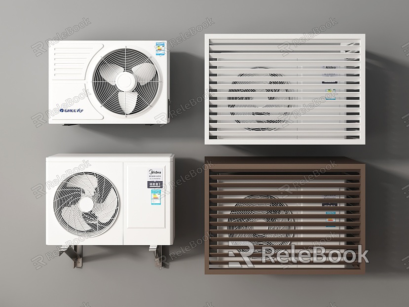 Modern air conditioner external unit model