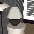 Table lamp side a few table lamp 3d model