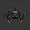Industrial LOFT Robot Mech Warrior Machine Battlearm Mechanical Battlearm Machine Warrior 3d model