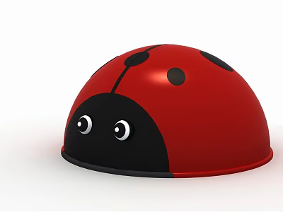 Modern slide amusement non-standard ladybug 3d model