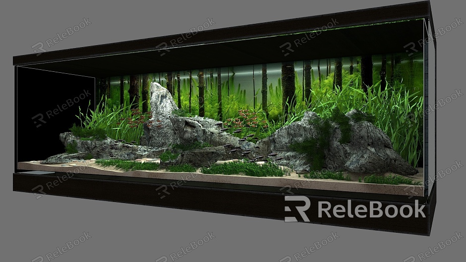 Grass Gang Landscape Aquarium model