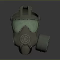 Gas Mask Science Fiction Gas Mask Gas Mask Respirator Breathing Mask Biochemical Mask Science Fiction Mask 3d model