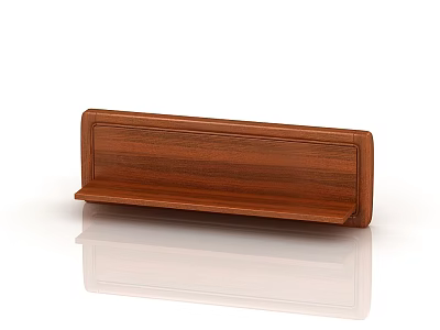 Chinese Style Hanging Cabinet New Chinese Style Hanging Cabinet Solid Wood Hanging Cabinet 3d model