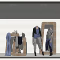 Modern Model Window 3d model