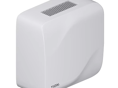 TION White Home Air Purifier Appliance With Grille Design For Daily Use 3d model