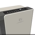 Two Modern Household Appliances With White And Gray Design For Home Use