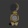 Infrared Steiner Laser Pistol Light Source Firearm Sight Firearm Device 3d model