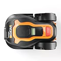 Modern jewelry ornaments combination robot lawn mower WORX plot 3d model