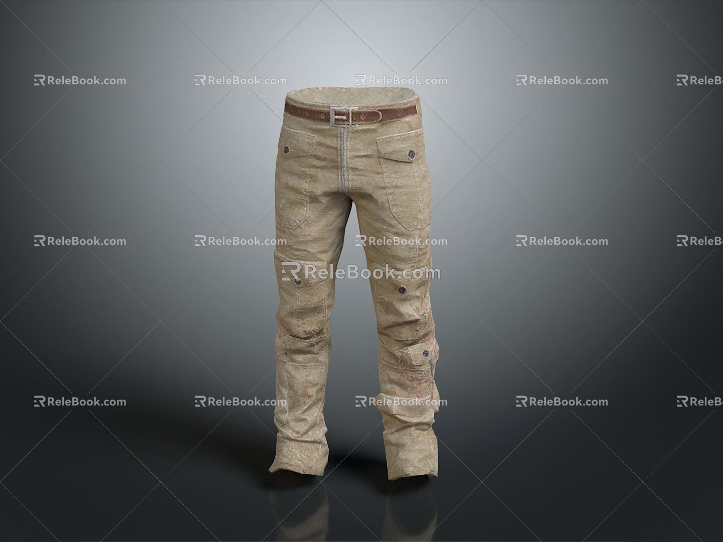 Trousers Trousers Men's Pants Women's Pants Clothes Realistic 3d model