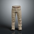 Trousers Trousers Men's Pants Women's Pants Clothes Realistic 3d model