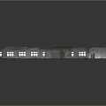 Spacious Abandoned Factory Interior With Peeling Walls Multiple Columns And Windows