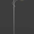 Modern Outdoor Lights With Various Designs Including Curved And Straight Poles
