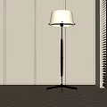 Middle style floor lamp 3d model