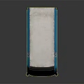 Modern bus minibus minivan driverless bus 3d model