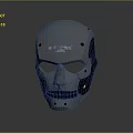 Carbon Fiber Safety Mask With Modern Tactical Design For Facial Protection