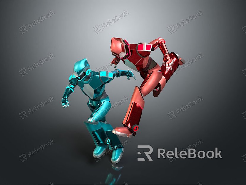 Robot Robot Assistant Small Robot Robot Butler Robot Butler Figure Game Figure model