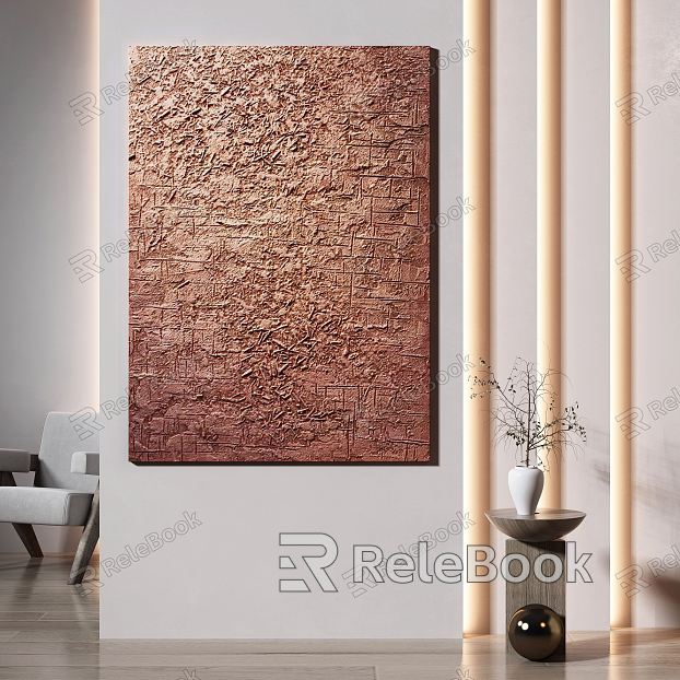 Quiet abstract painting decorative painting model