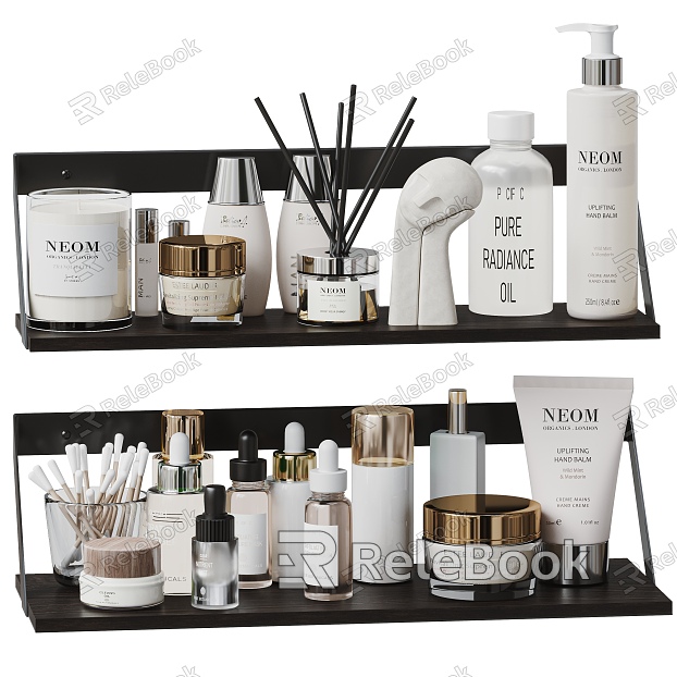 skin care products cosmetics combination ornaments toiletries cosmetics skin care products model