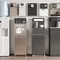 Various Modern Water Dispensers Home Daily Appliances With Different Styles And Colors