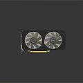 High Performance Graphics Card With Dual Cooling Fans And Efficient Heat Sink Design