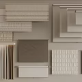Modern Textured Curtain Panels With Pleated Designs And Linen Blend Fabrics