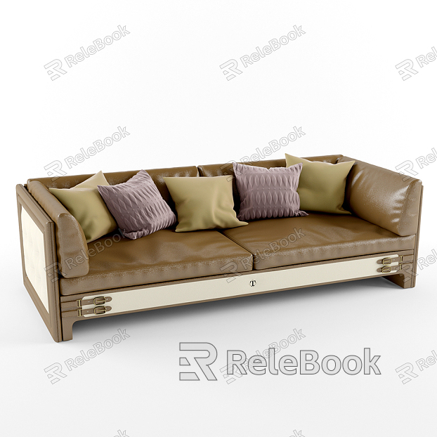 Double sofa model