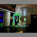 Heineken Silver Photo Spot With Neon Star Female Statue And Beer Bottle