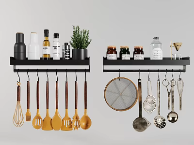Modern Kitchen Supplies Kitchen Accessories 3d model Modern Kitchen Supplies Kitchen Accessories 3d model