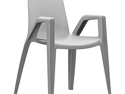 Heller Dining Chair 3d model