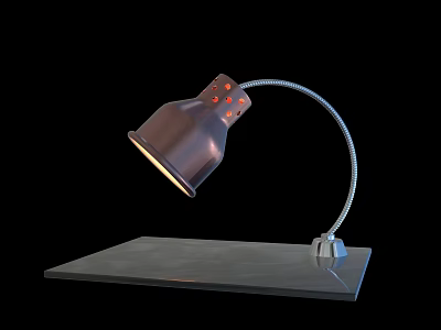 Steak heat preservation lamp 3d model Steak heat preservation lamp 3d model