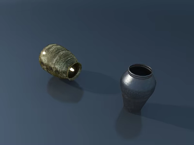 Pottery Pot 3d model Pottery Pot 3d model