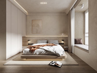 Modern Home Bedroom model