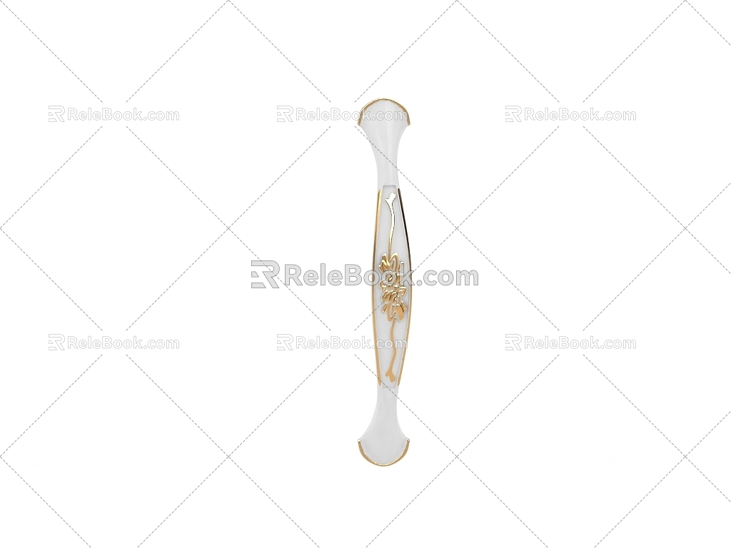 Modern hardware handle 3d model