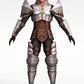 Technology Exhibition Hall Features Interactive Futuristic Armor Model With Detailed Design