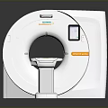 Advanced CT Scanner Medical Equipment With Movable Scanning Table And Control Panel