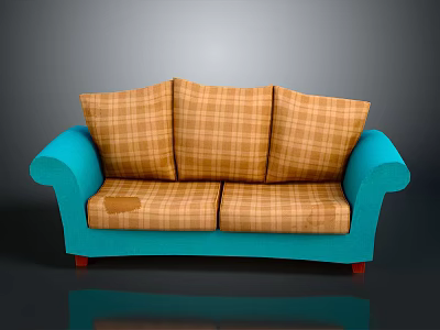 Modern Style Sofa Armrest Sofa Plaid Sofa Wooden Sofa Leg Sofa Leather Sofa Cloth Sofa European Style Sofa Modern Sofa 3d model