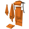 Towel 3d model