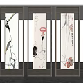 Screen Partition Screen Entrance Screen Partition Metal Partition Hollow 3d model