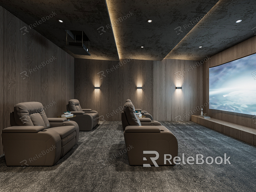 modern video room model