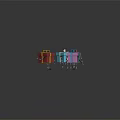 Colorful Gift Boxes With Decorative Ribbons And Cartoon Legs For Festive Decor