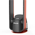 BALMUDA Air Cooler Fans With Black And Red Sleek Modern Design For Home Use