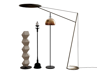 floor lamp decorative lamp reading lamp lantern 3d model