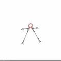 Lifting Equipment with Red Ring Three Metal Chains and Safety Hooks for Industrial Lifting
