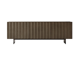 Modern TV Cabinet Sideboard Low Cabinet 3d model